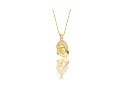 Gold Plated Virgin Mary Fashion Pendant